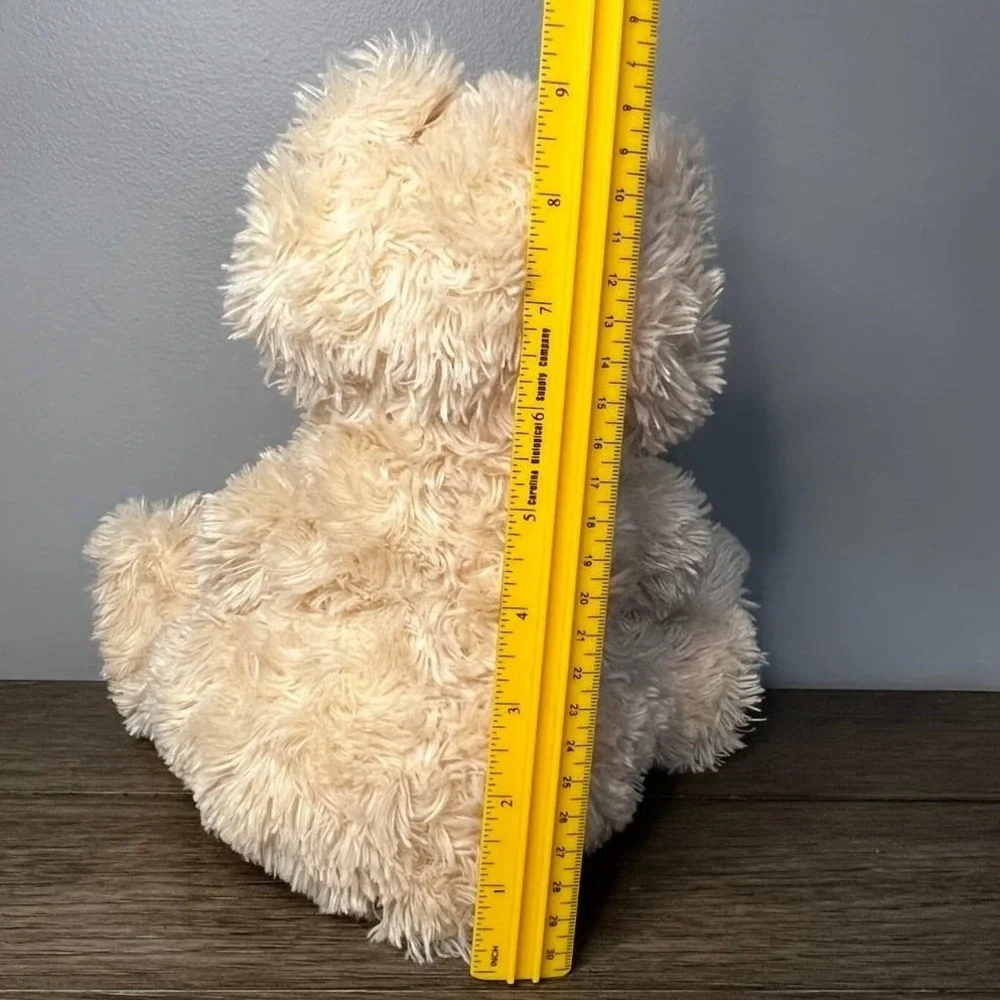 Gund Philbin Teddy Bear Cream Beige Shaggy Plush Stuffed Animal Toy 6047531
